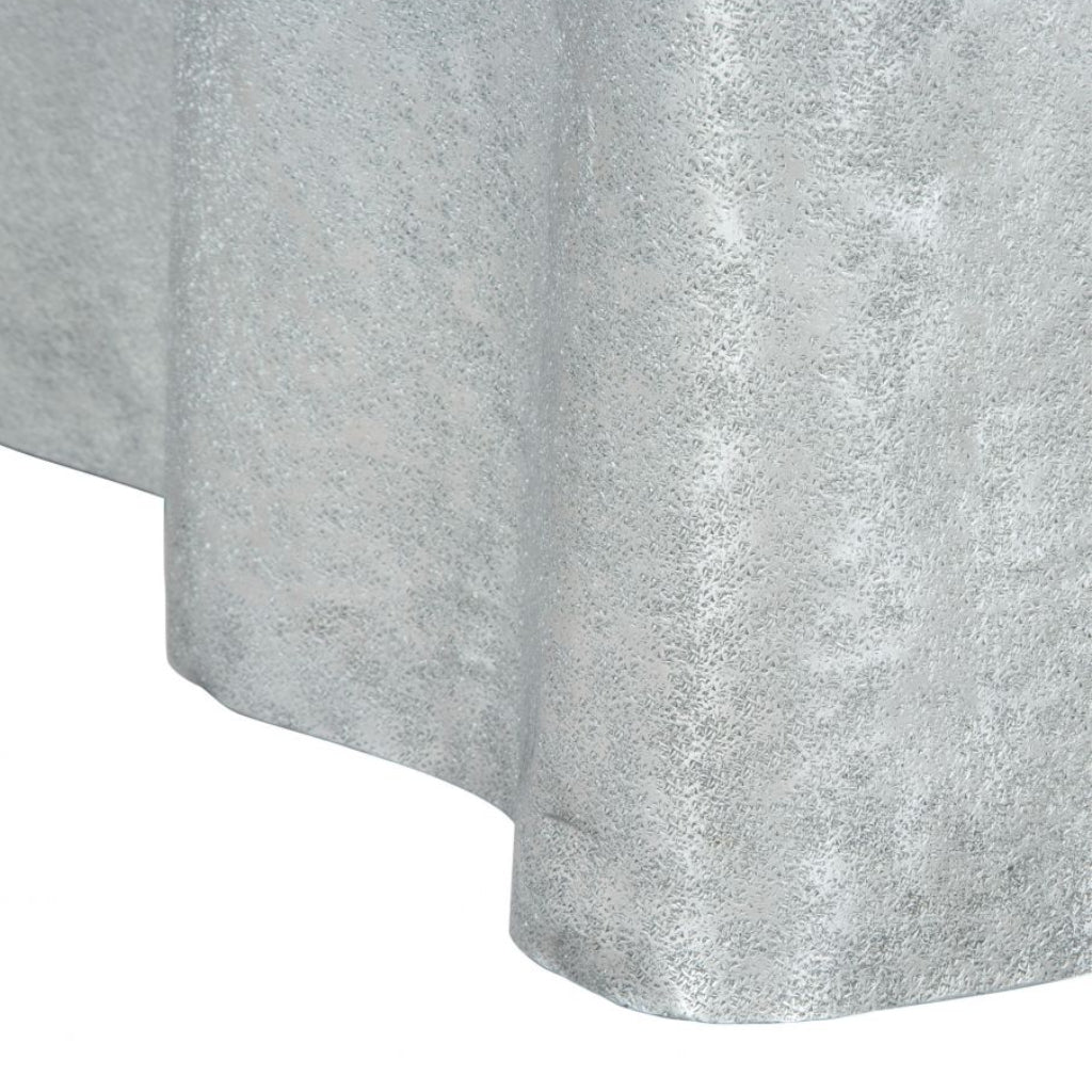 Aluminum Antique Silver Coffee Table