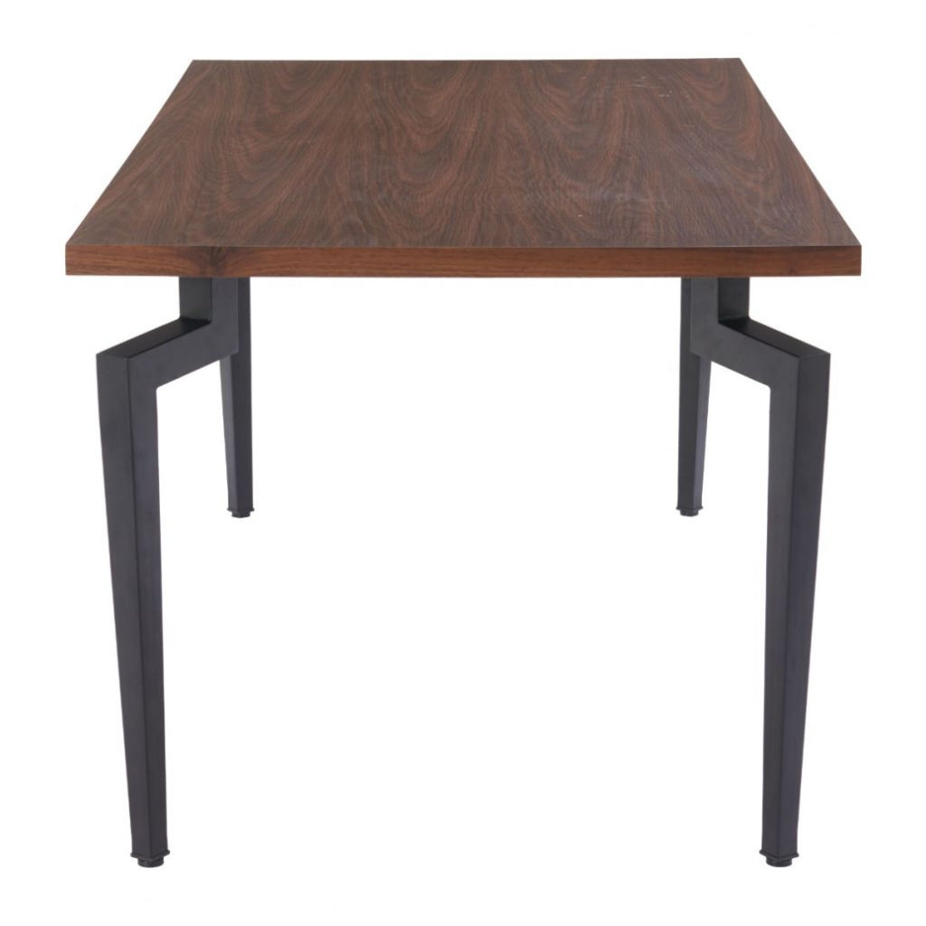 Industrial Walnut Dining Table