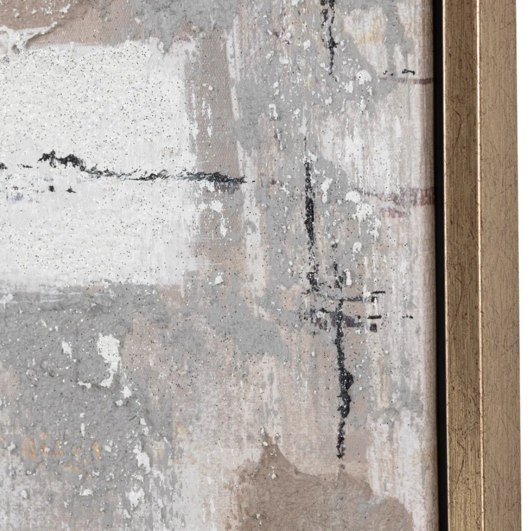 4-Set Blending Taupe Wall Art