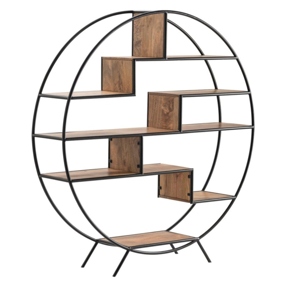 Round Four Split Shelves