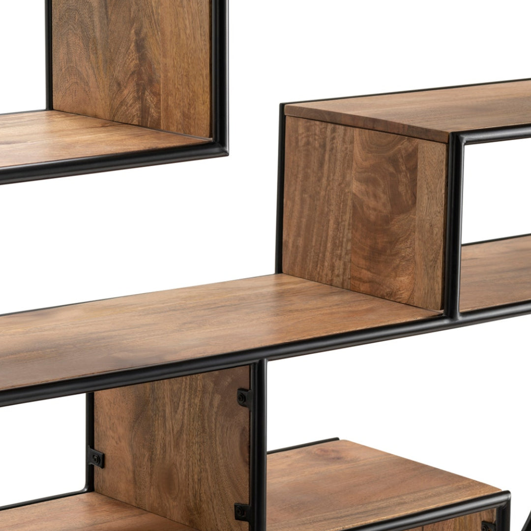 Round Four Split Shelves