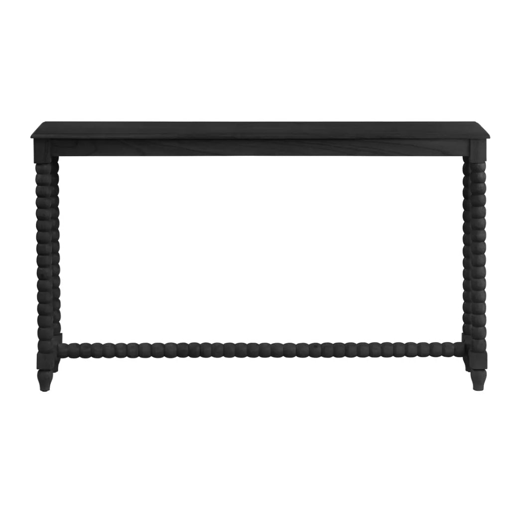 Black Classic Console Table