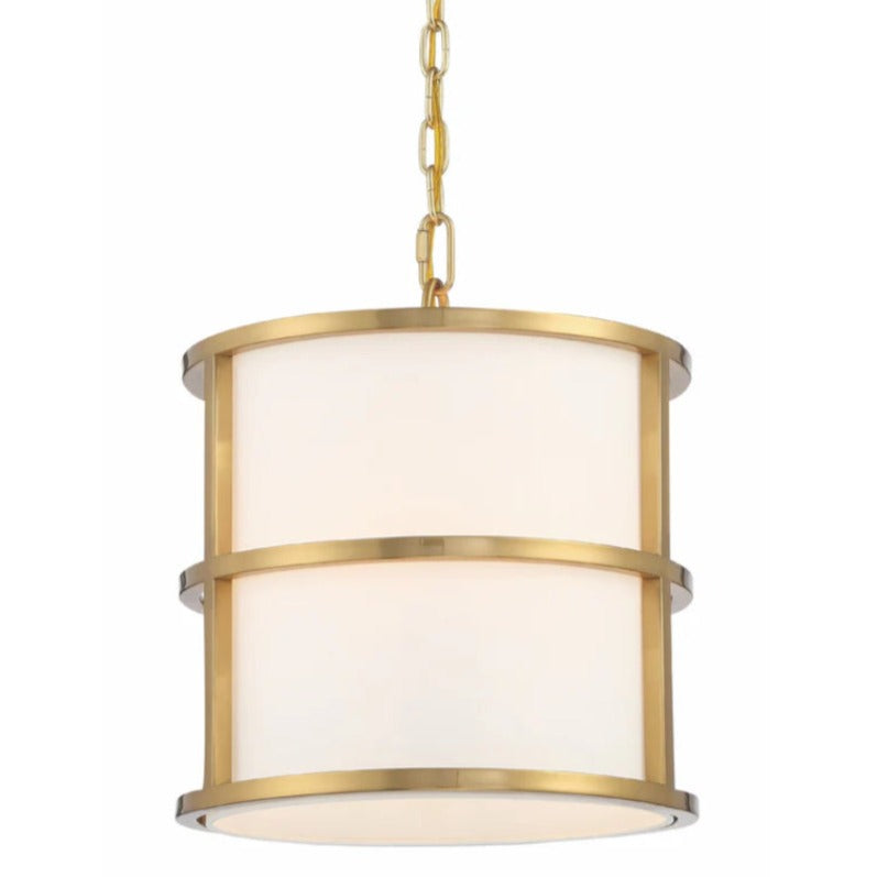 3-Light Luxe Gold Pendant