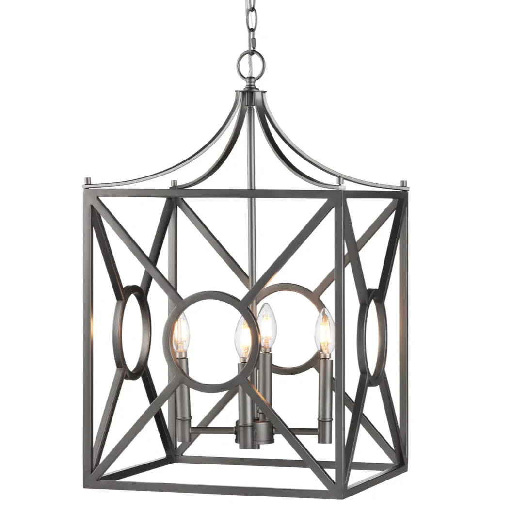 Square Lantern Chandelier