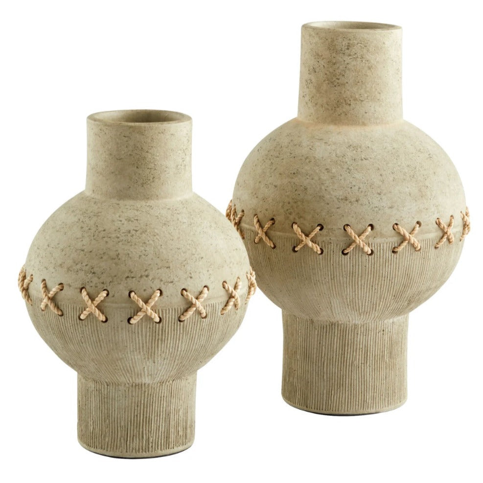 Handmade Earthenware Clay Large Vase