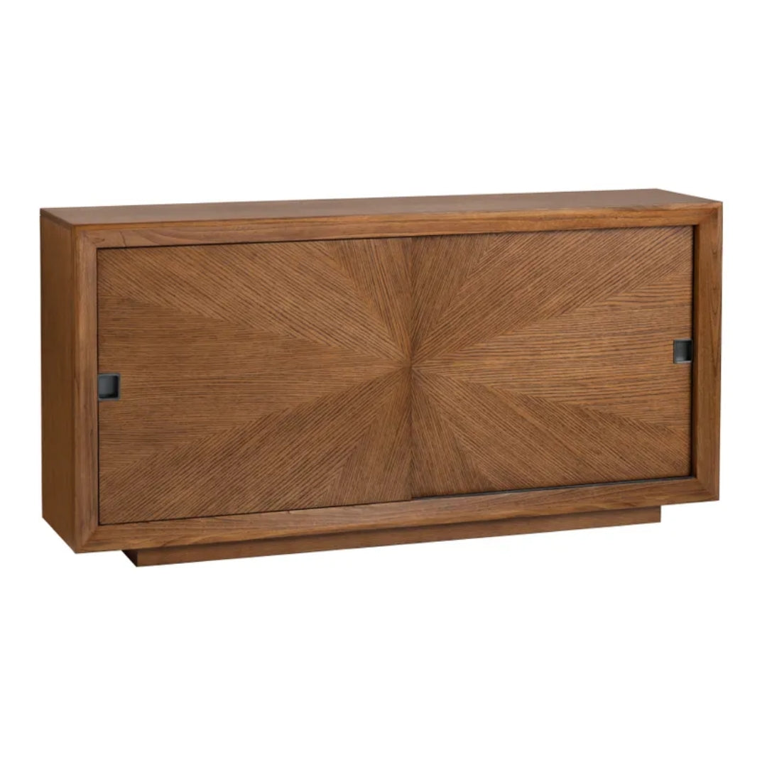 Geometric Starburst Pattern Sideboard