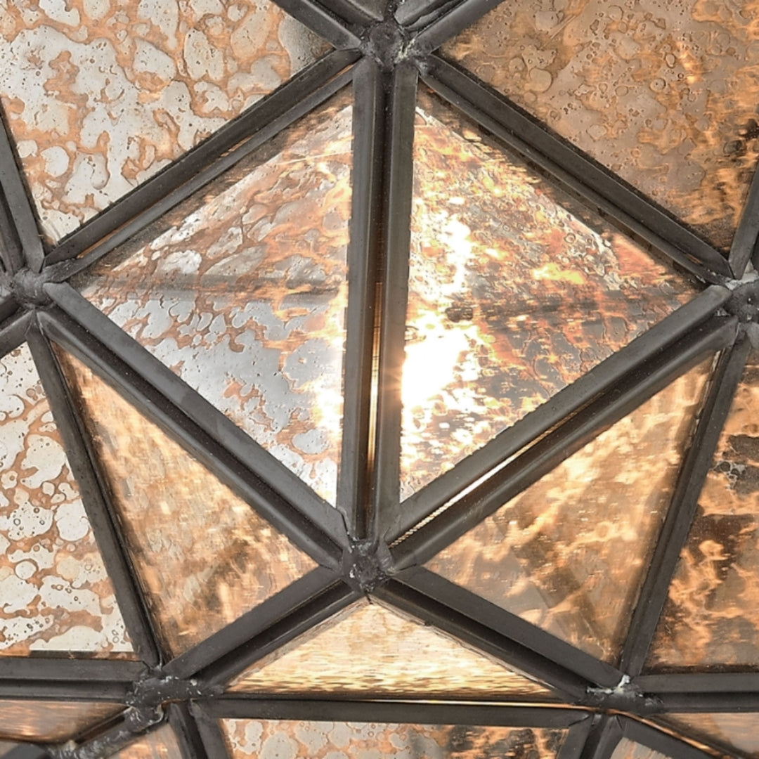 Moravian Star Flush Mount Ceiling Light