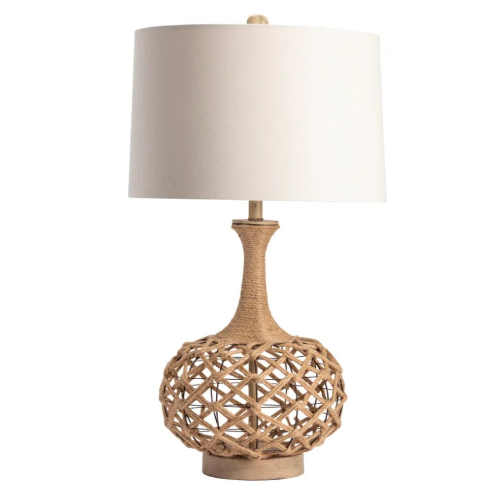 Natural Hemp Shape Table Lamp