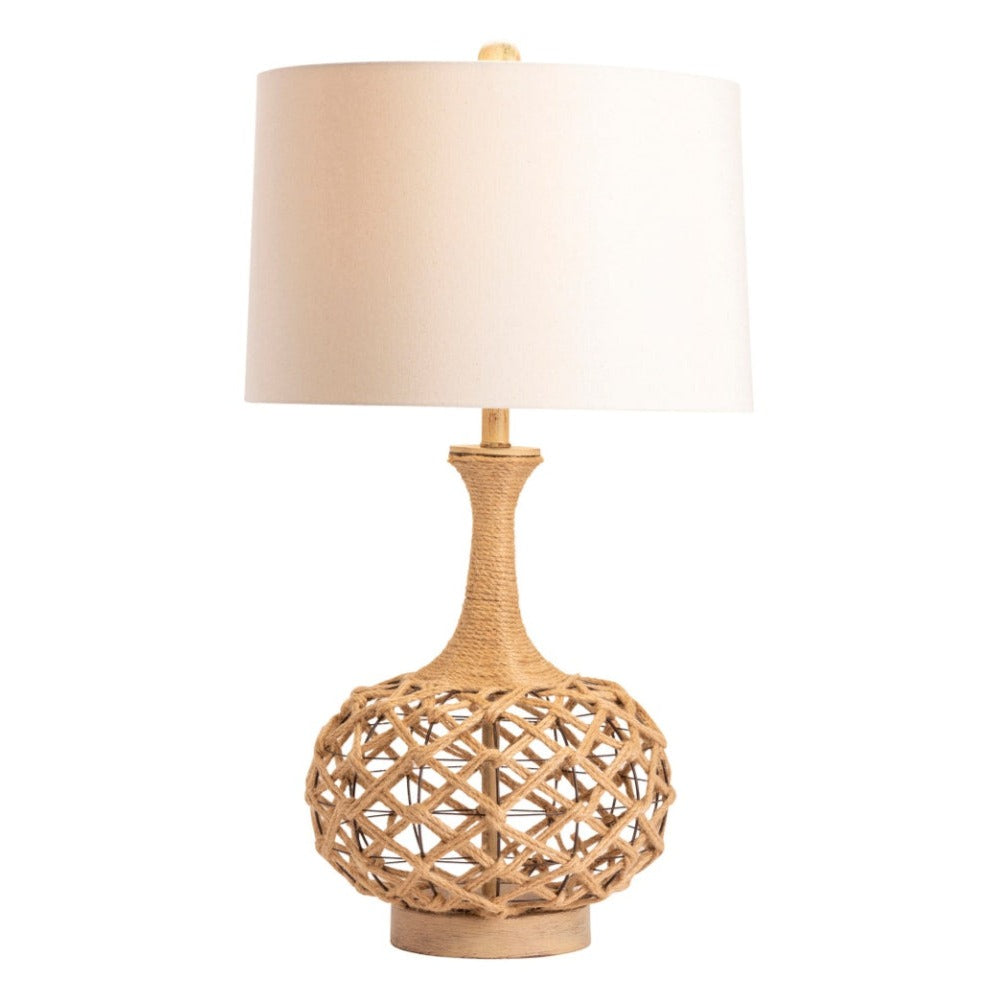 Natural Hemp Shape Table Lamp