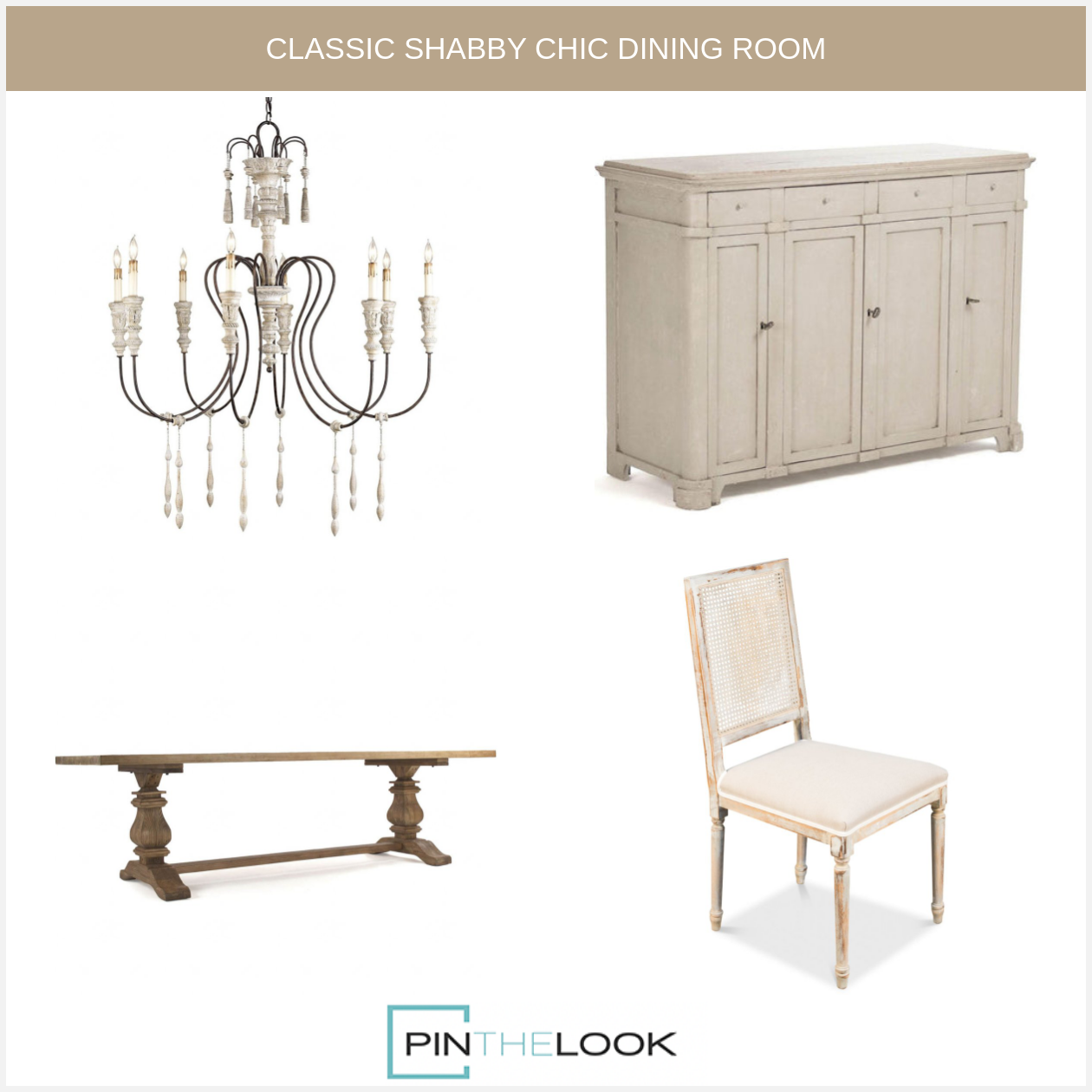 French Cottage Chic Sideboard