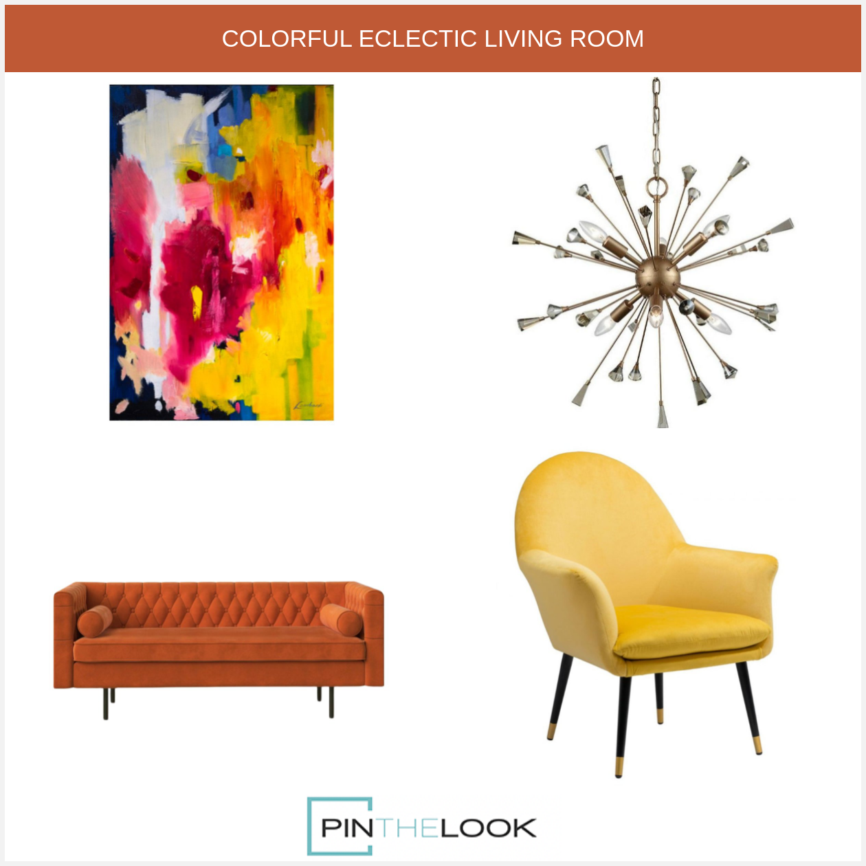 Yellow Velvet Accent Chair