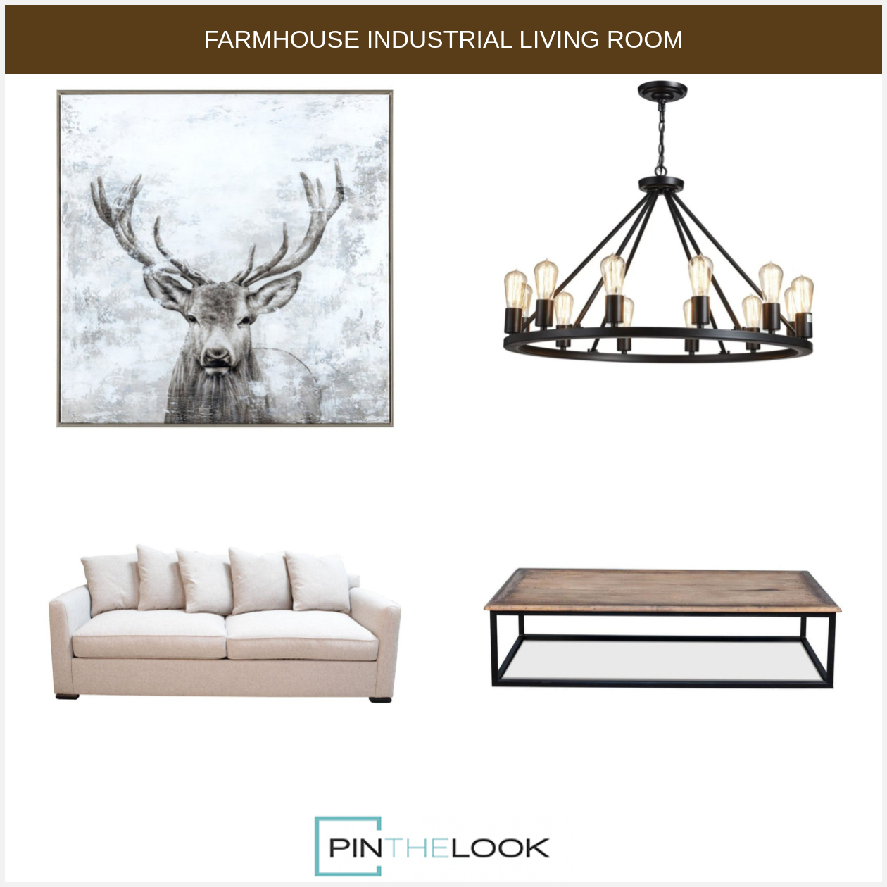 Hand-painted Deer Wall Art