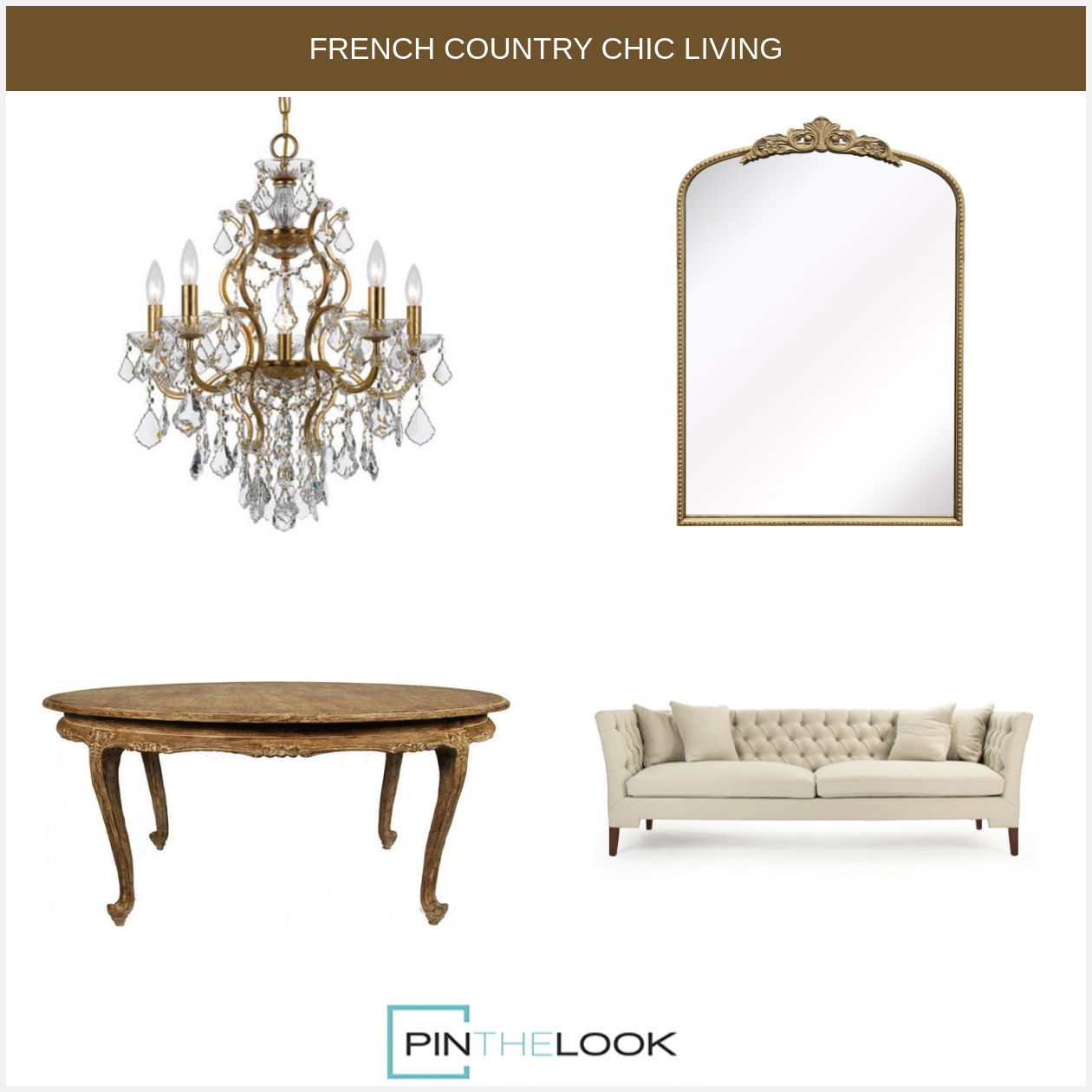 Gold Applique Arch Mirror