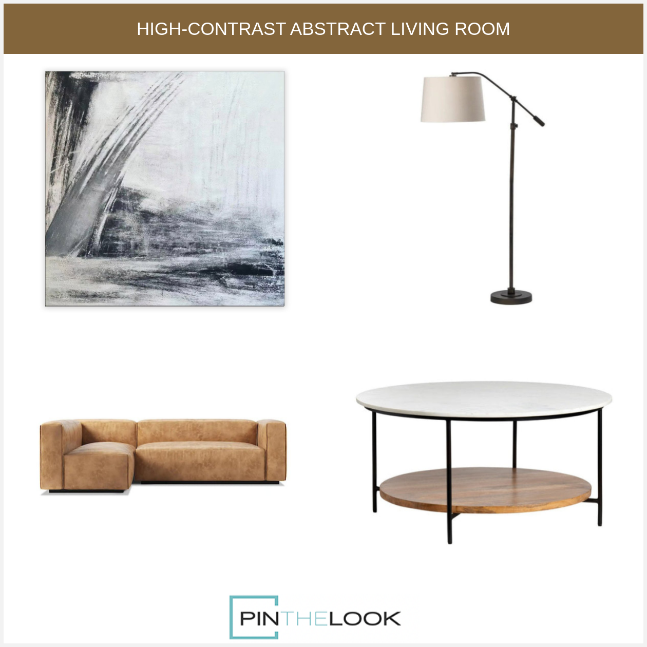 Aesthetic White Round Coffee Table