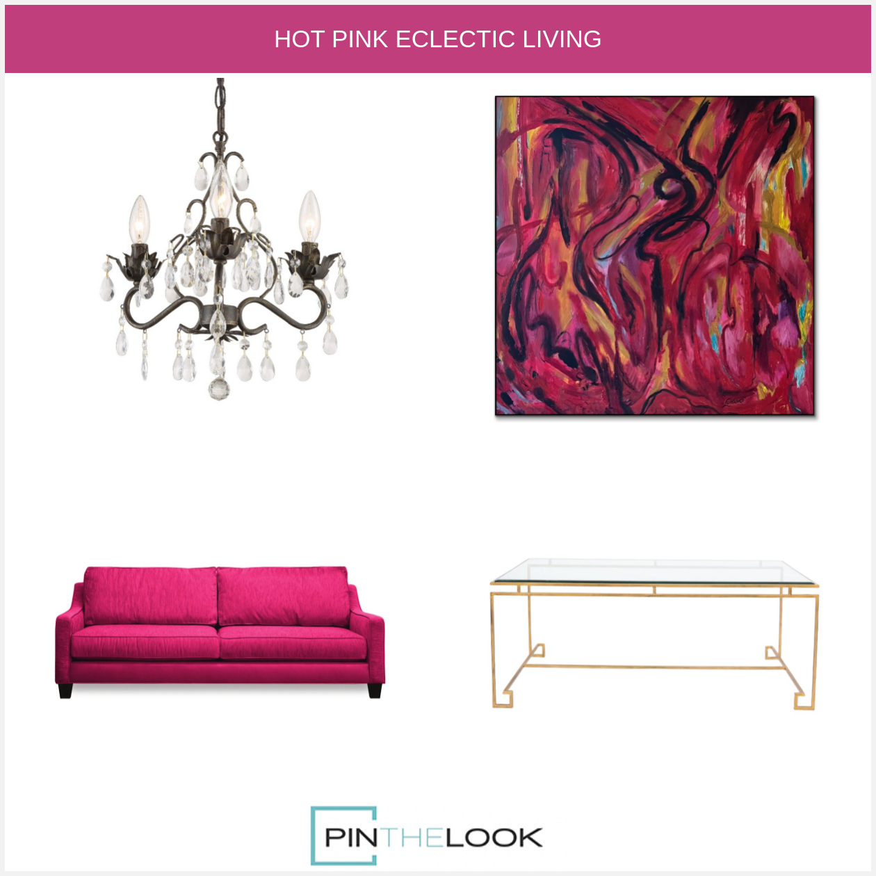 Parallel Gold Coffee Table