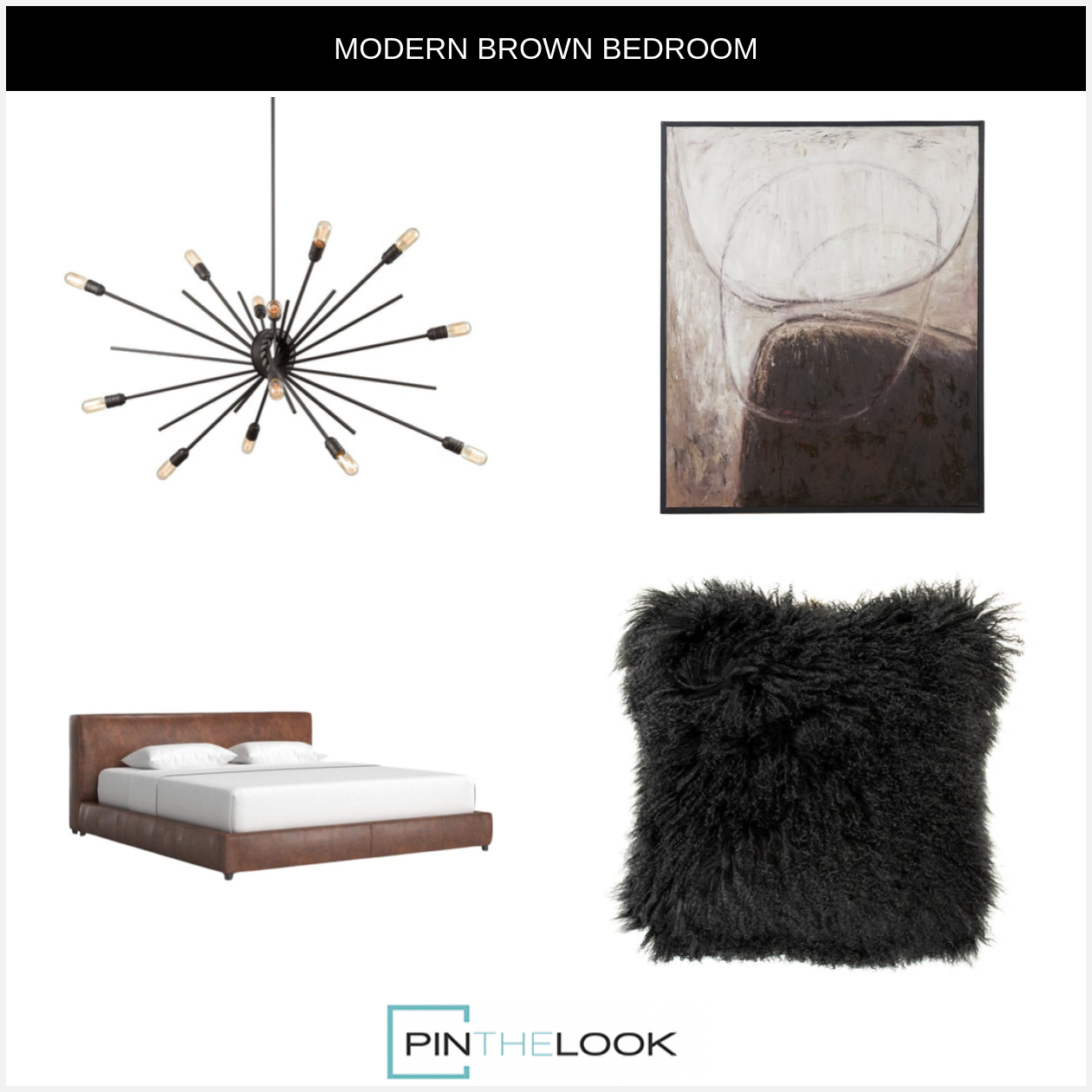 Tibetan Black Lamb Fur Pillow