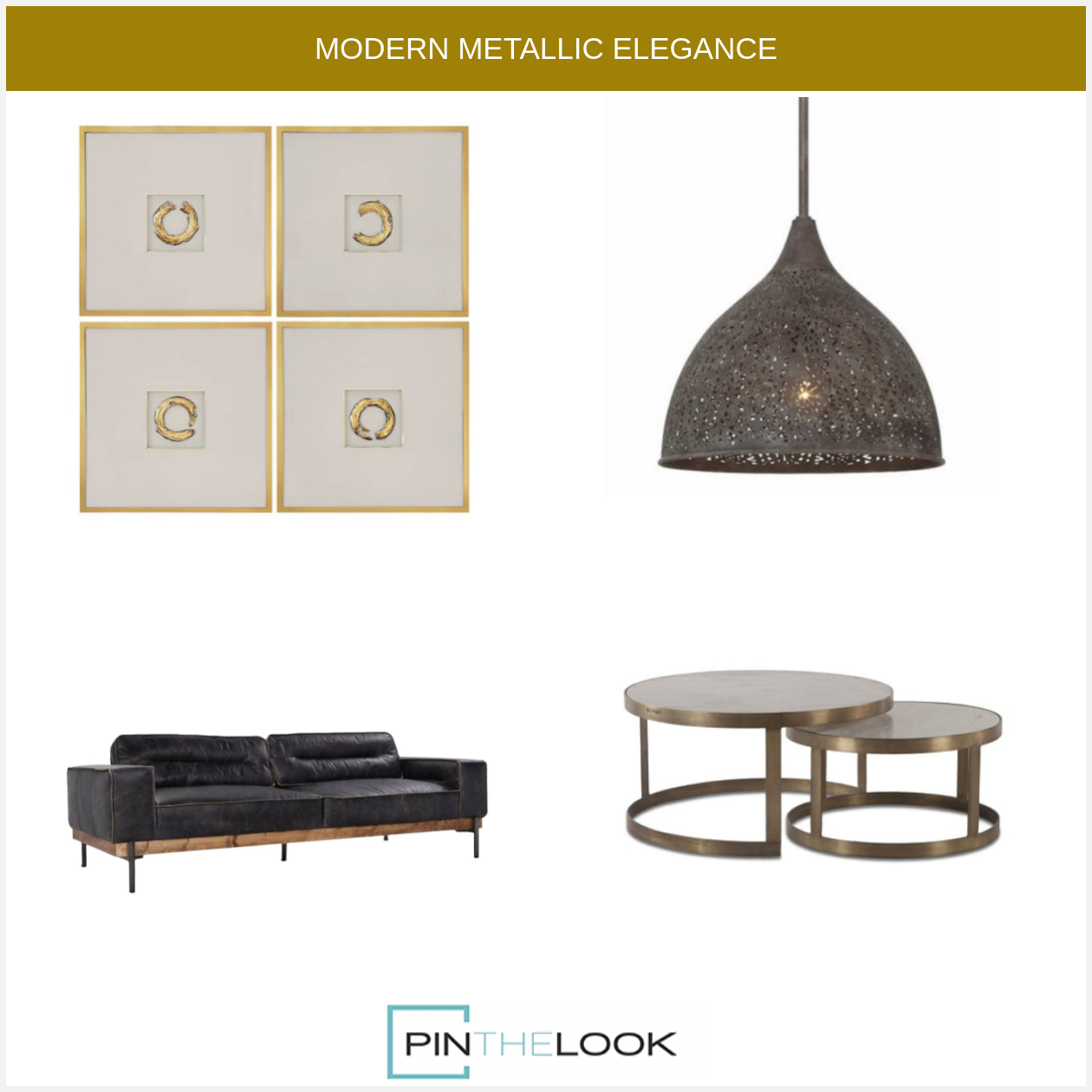White Marble Nesting Coffee Table