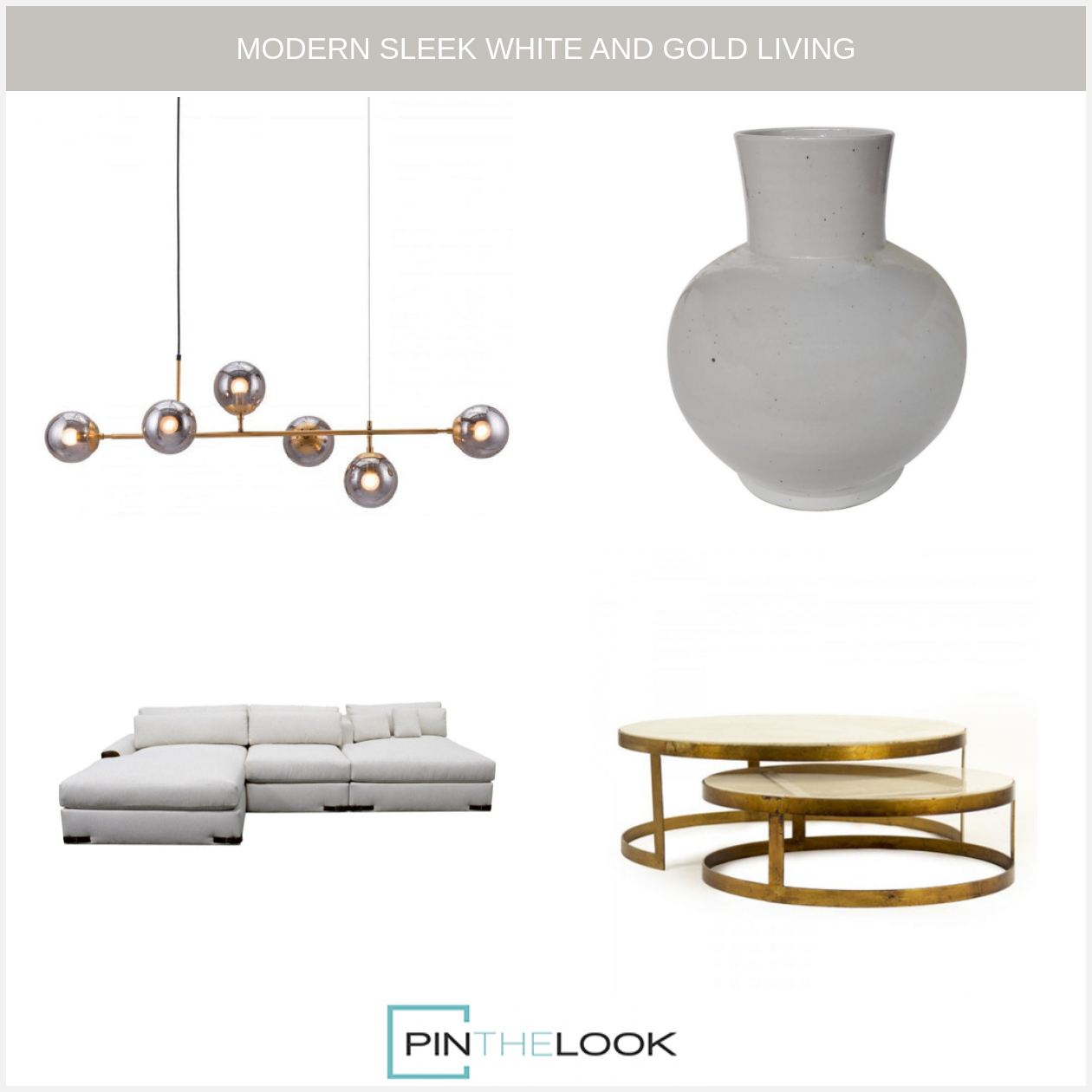 Nesting Round Marble Coffee Table