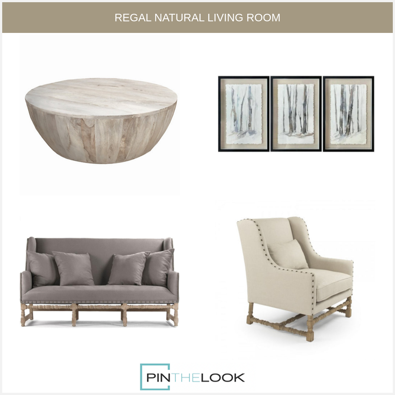 Francois Nail Studded Club Chair