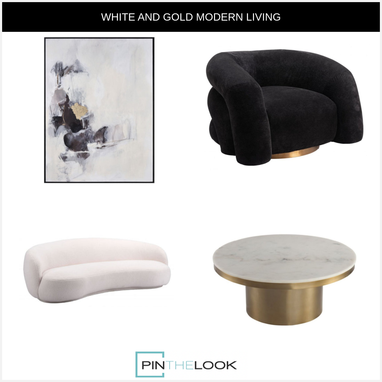 Haven Opulence Black Accent Chair