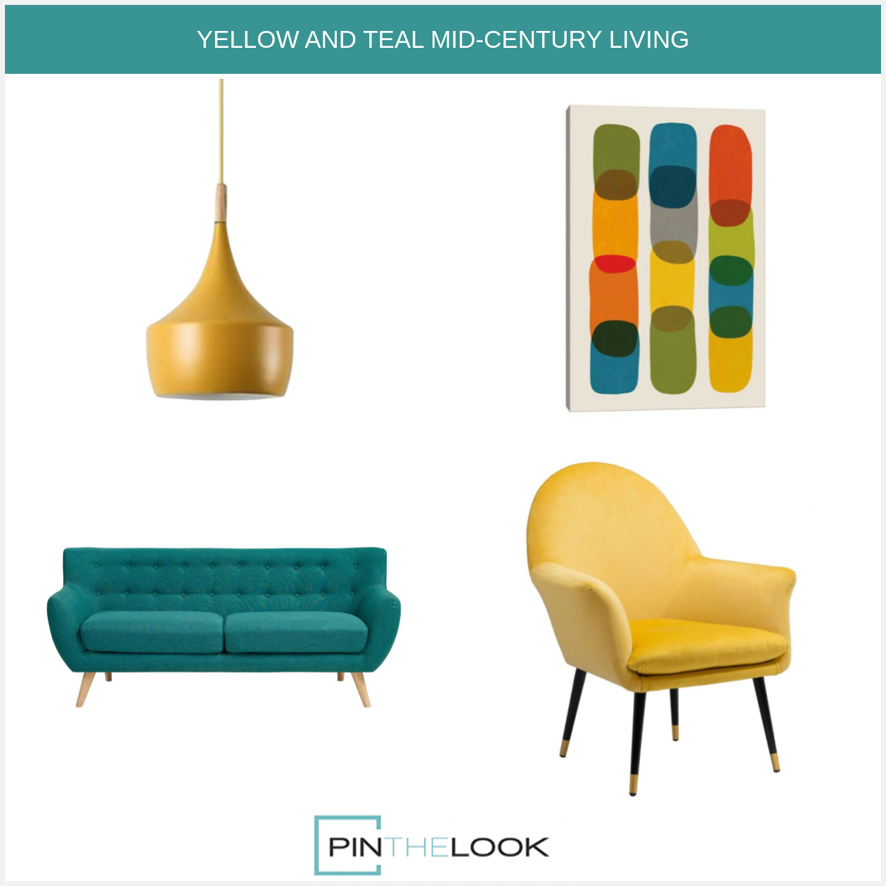 Yellow Velvet Accent Chair