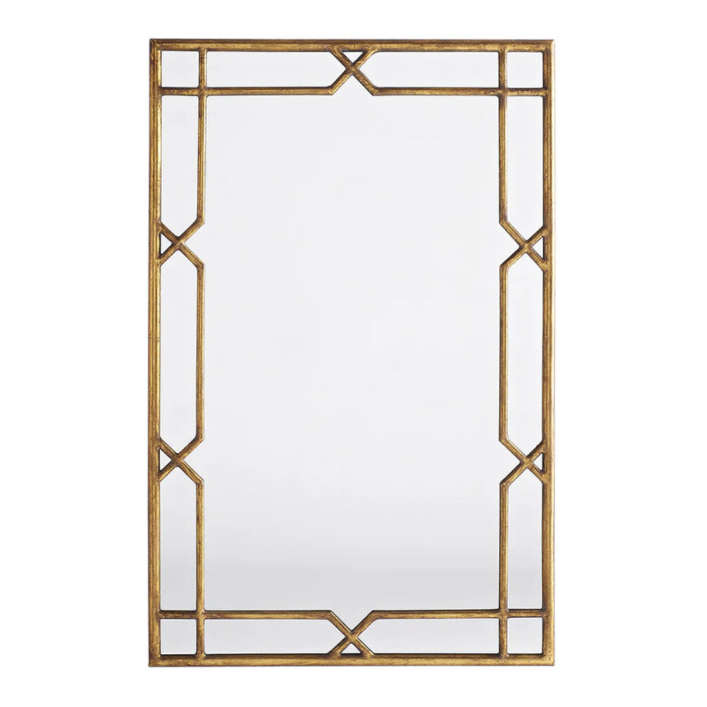 Rectangular Gold Davi Mirror