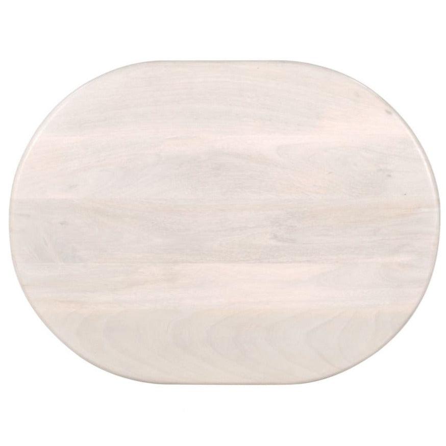Warm Tone Natural Side Table