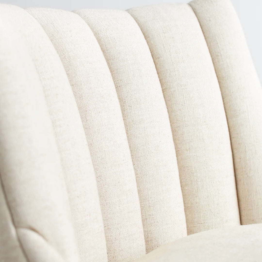 Natural Cushioned Counter Stool