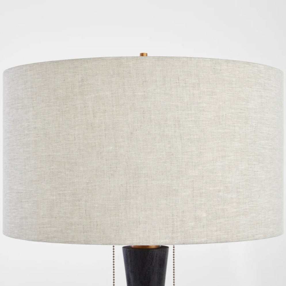 Black Brass Table Lamp
