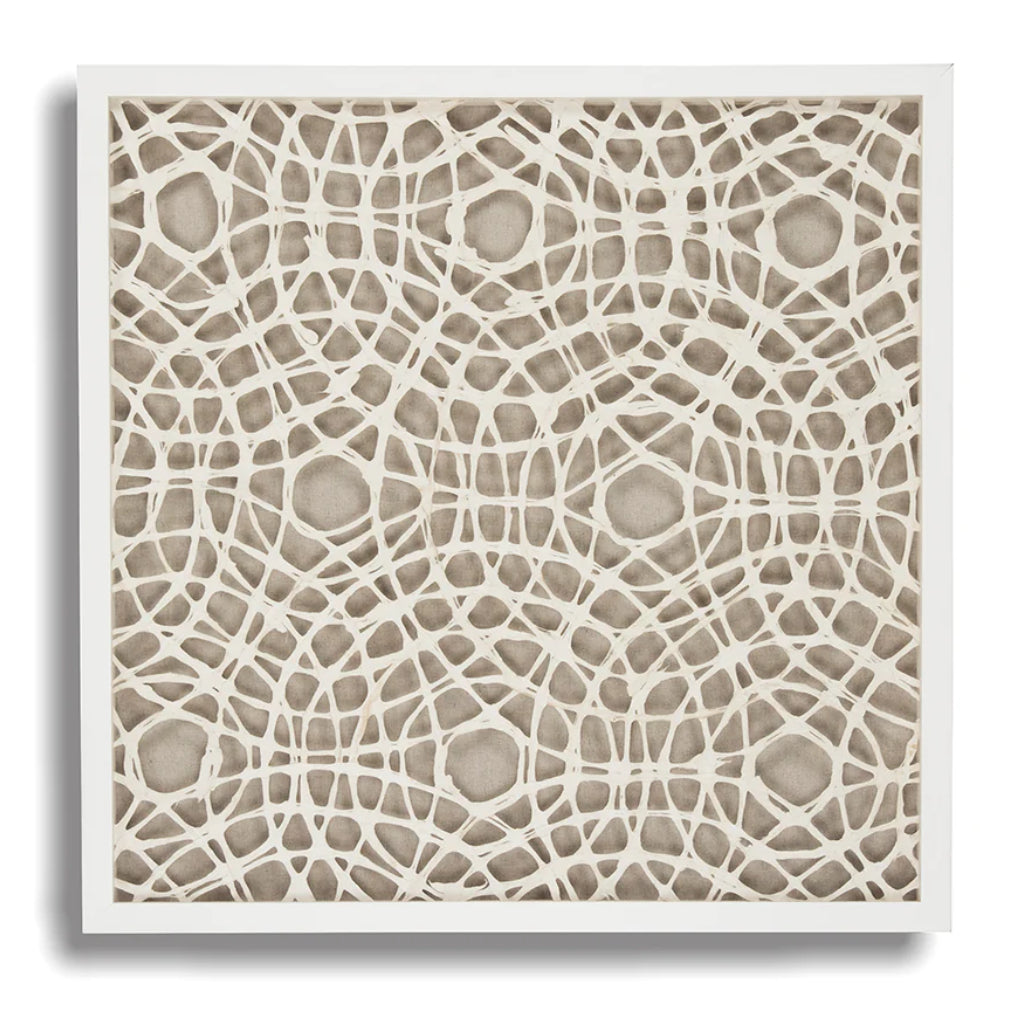 Handmade Abstract Paper Framed Art