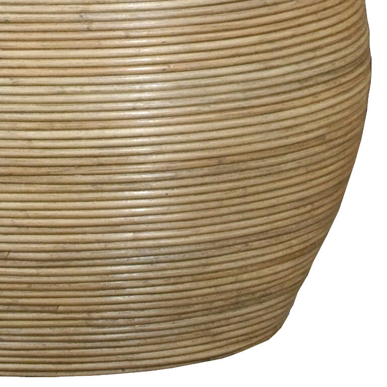Coastal Chic Rattan Cane Coffee Table