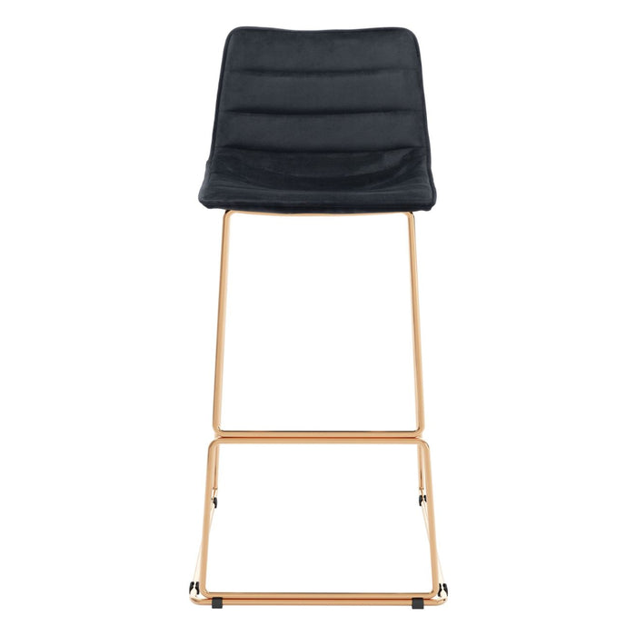 Adele Barstool Black & Gold