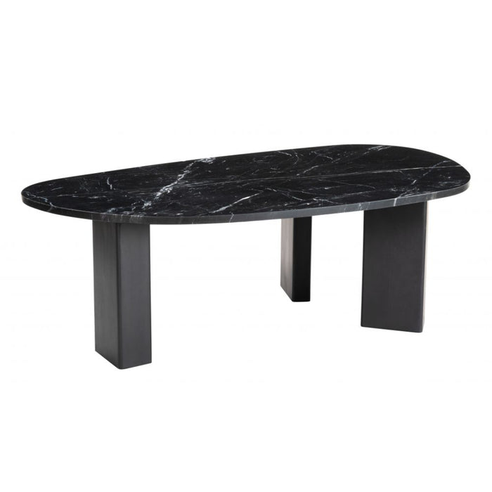 Black Marbletop Coffee Table