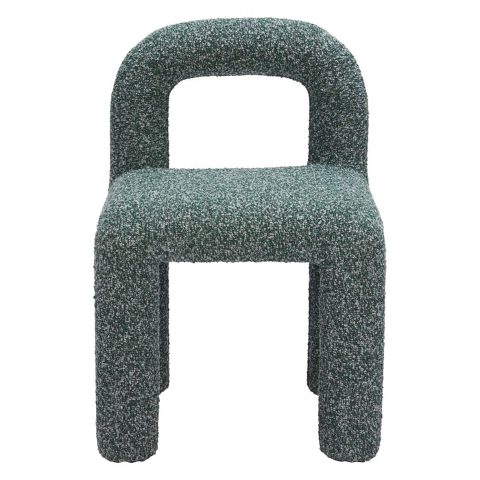 Snowy Green Dining Chair