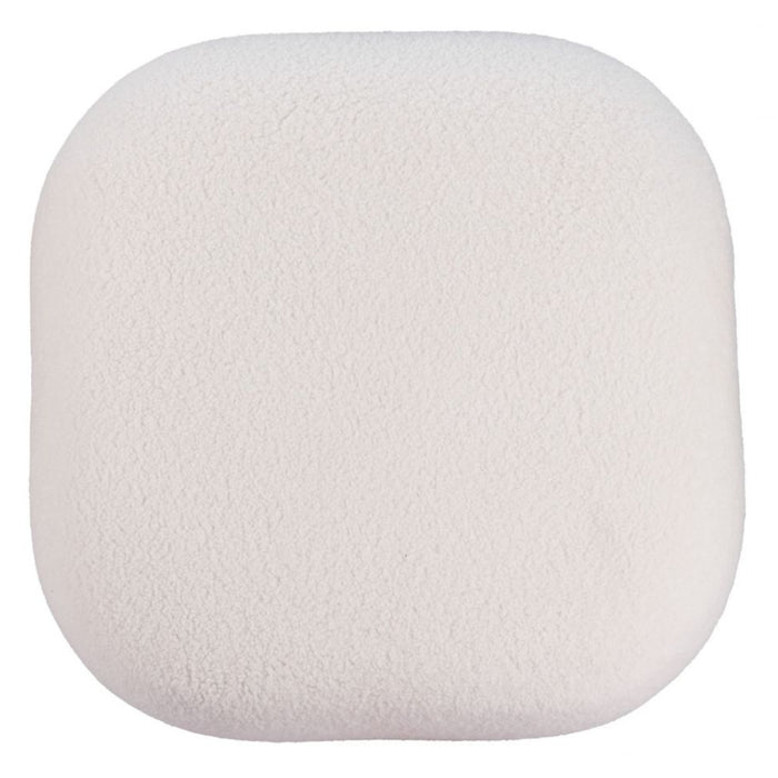 Azua Cream Ottoman