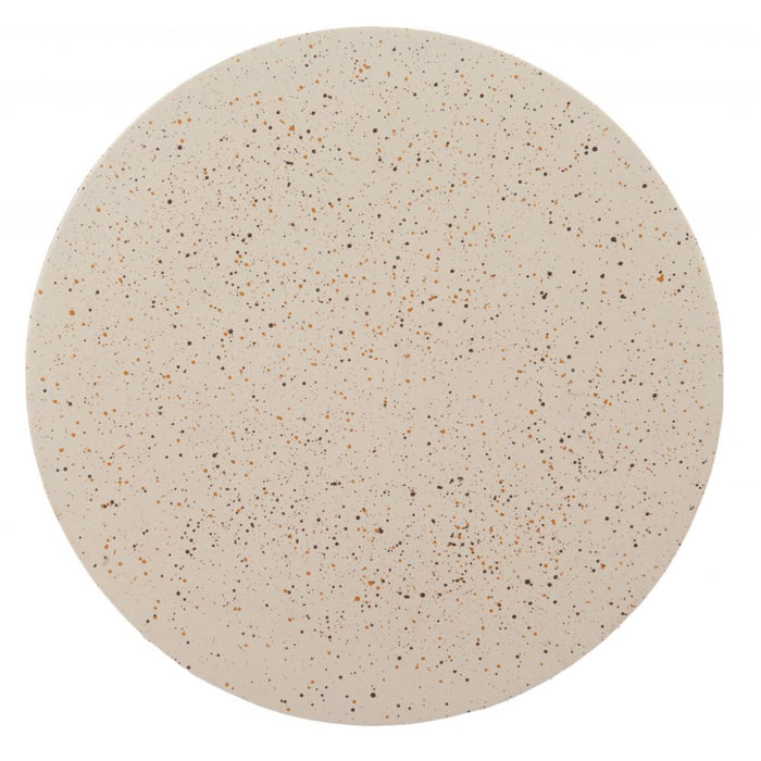 Terrazzo-Look Beige  Side Table