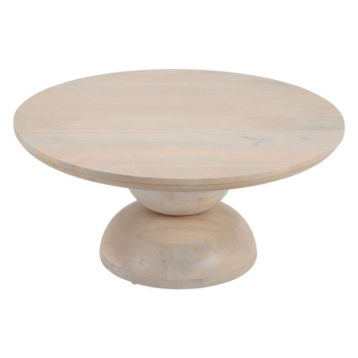 Solid Round Natural Coffee Table