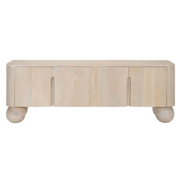 Natural Finish Entertainment Stand