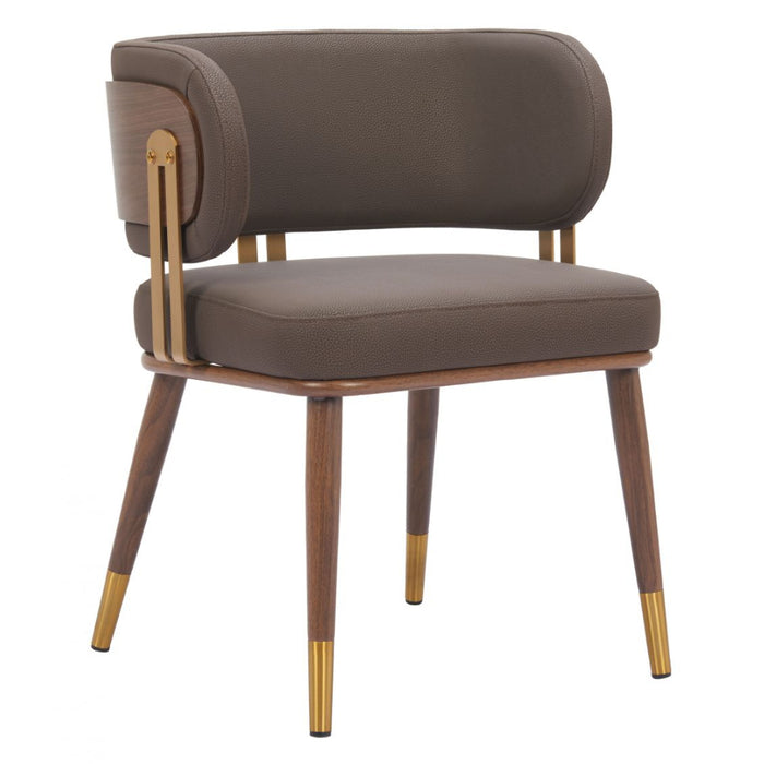 Standout Brown & Walnut Dining Chair