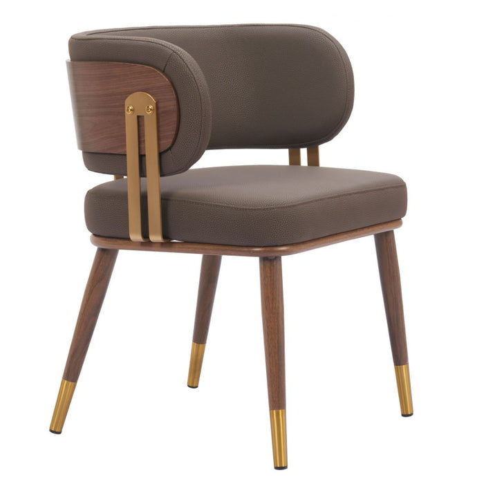 Standout Brown & Walnut Dining Chair