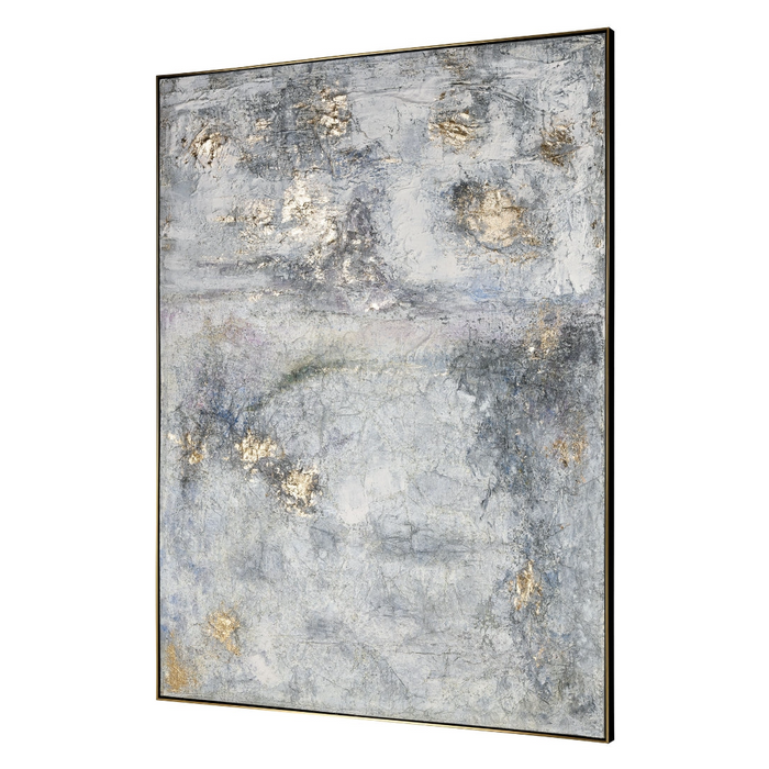 Abstract Crackled Layers Wall Art