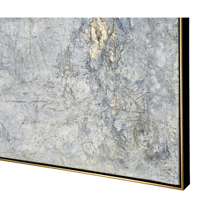 Abstract Crackled Layers Wall Art