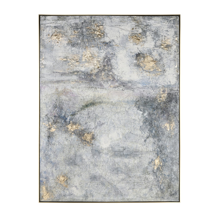 Abstract Crackled Layers Wall Art