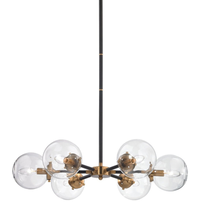 Midcentury Modern 6-Light Chandelier