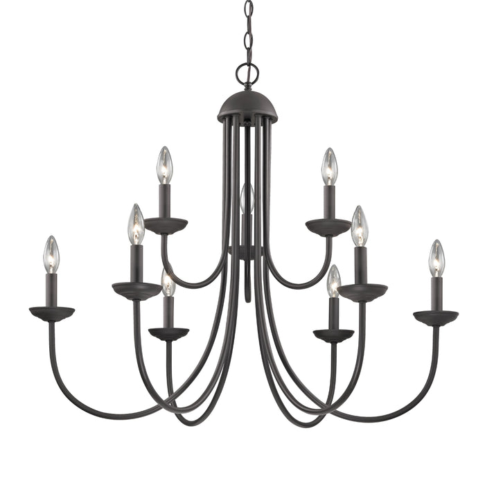 Modern Farmhouse Uplight Chandelier