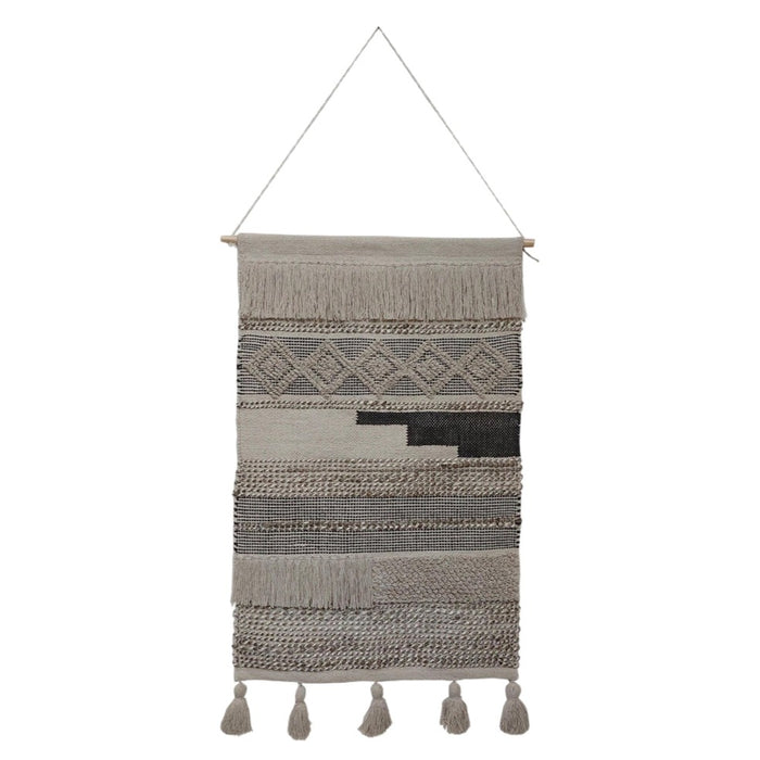 Natural Woven Boho Tapestry