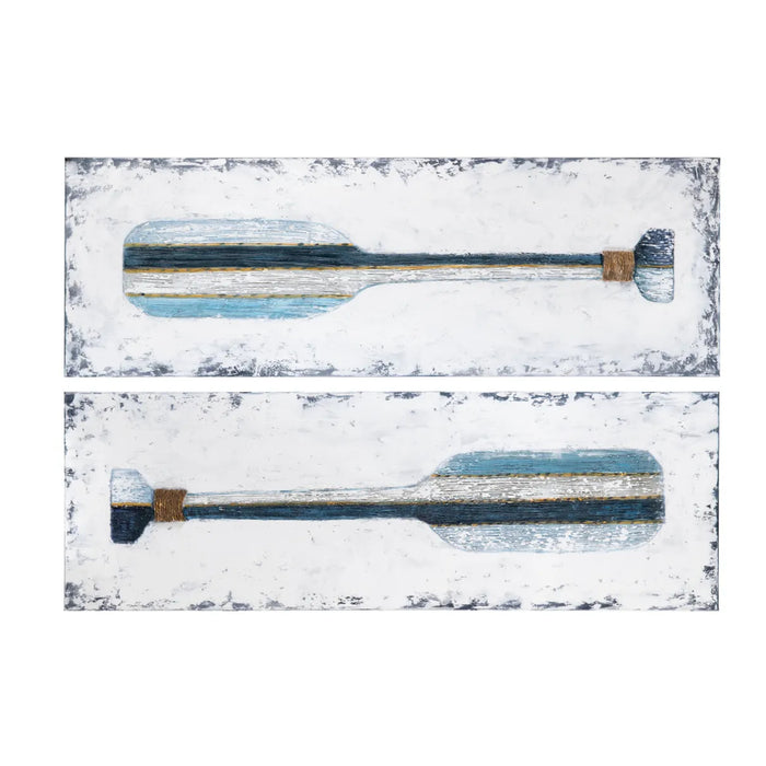 2-Set Paddles Wall Art