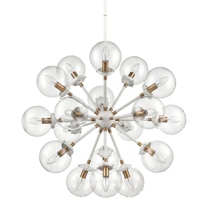 Midcentury Modern 18-Light Chandelier