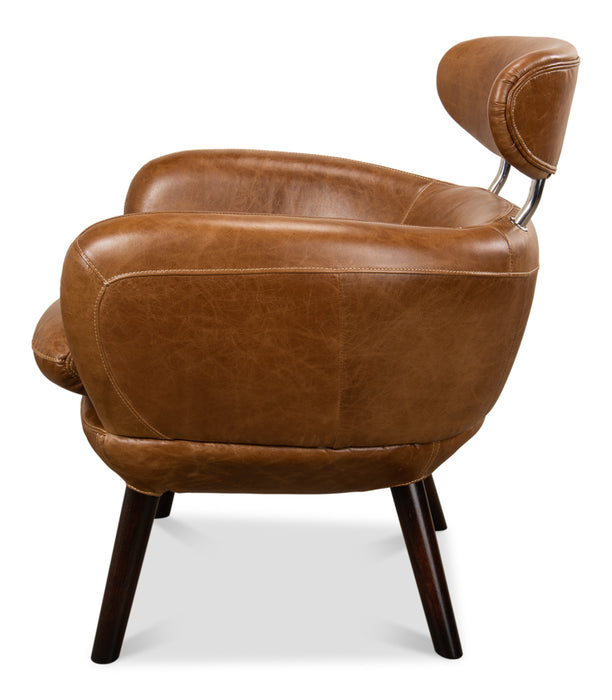 Cuba Brown Arm Chair