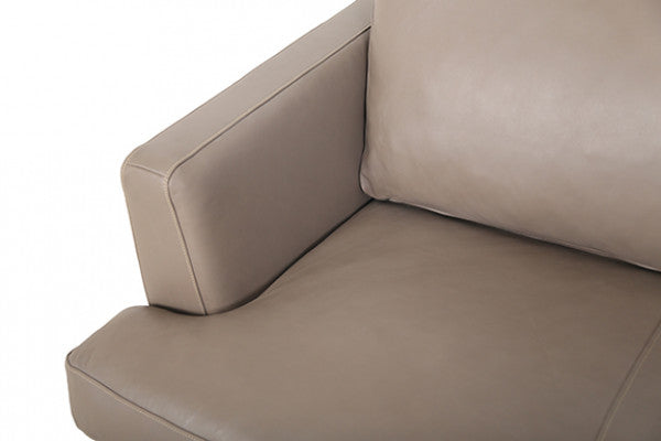 Moderna Grain Leather Sofa